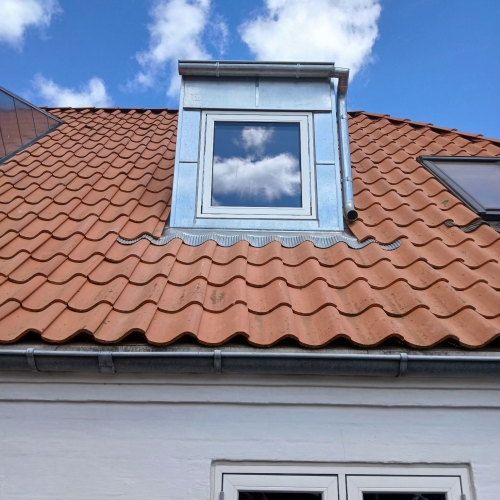 Efter udskiftning af vinduer i Aabenraa