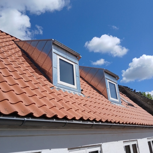 Billede af efter udskiftning af vinduer i Aabenraa